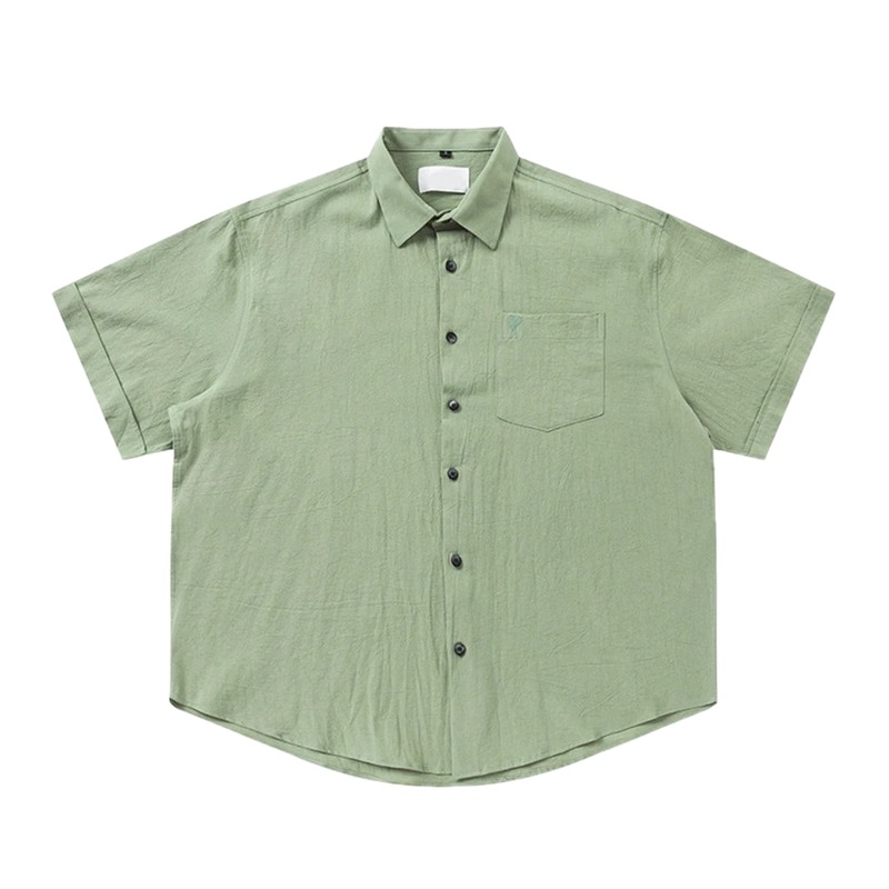 AMI casual light green shirt
