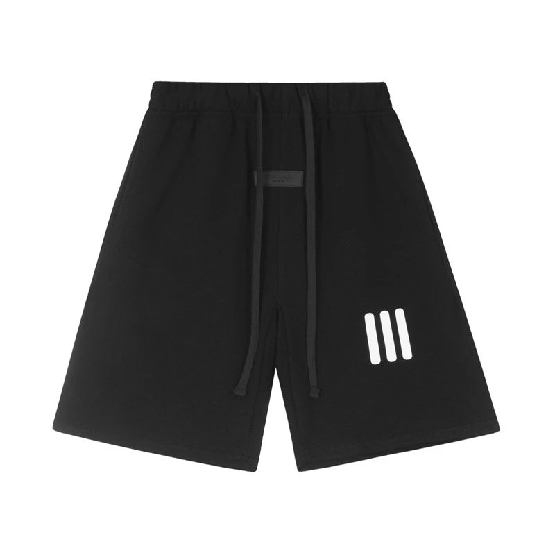 ESSENTIALS minimalist style black shorts