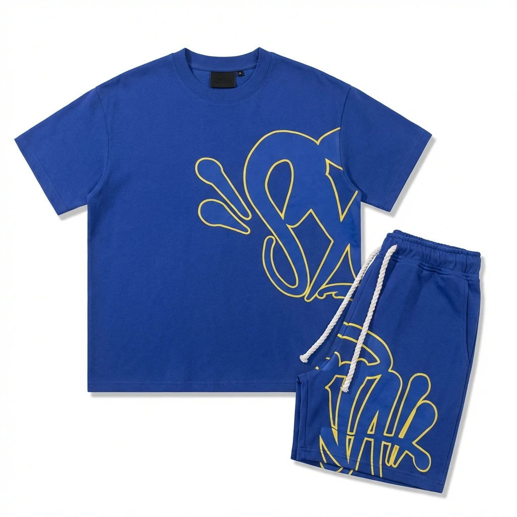 SynaWorld Graffiti Style Blue Set