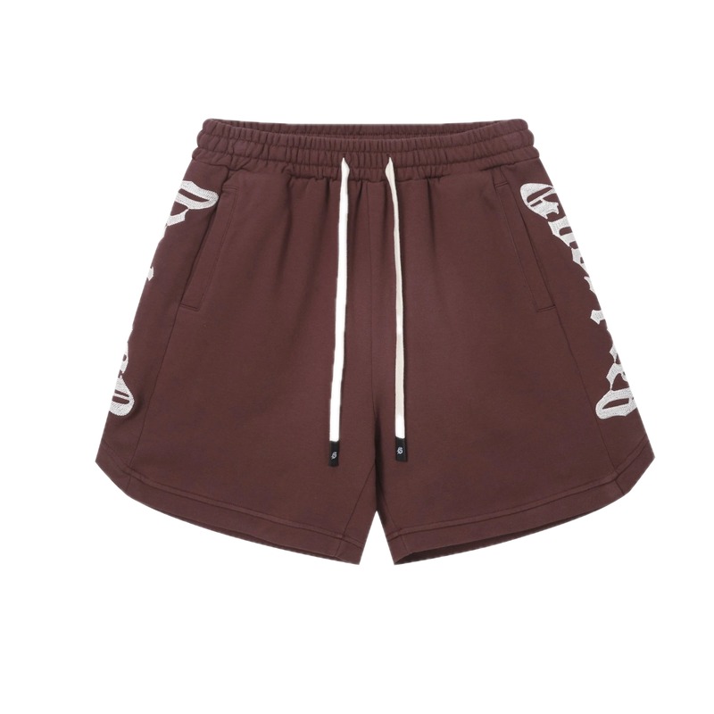 Godspeed Skeleton Street Style Brown Shorts