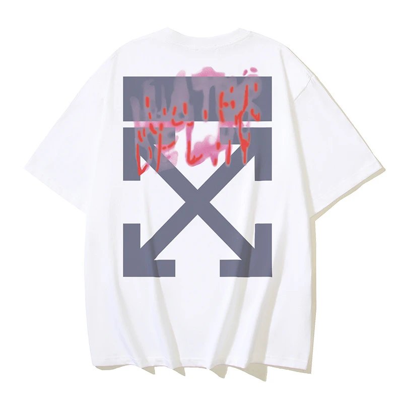 Thrasher Logo Detail Flame logo T-shirt White Red Thrasher with Functional Detail