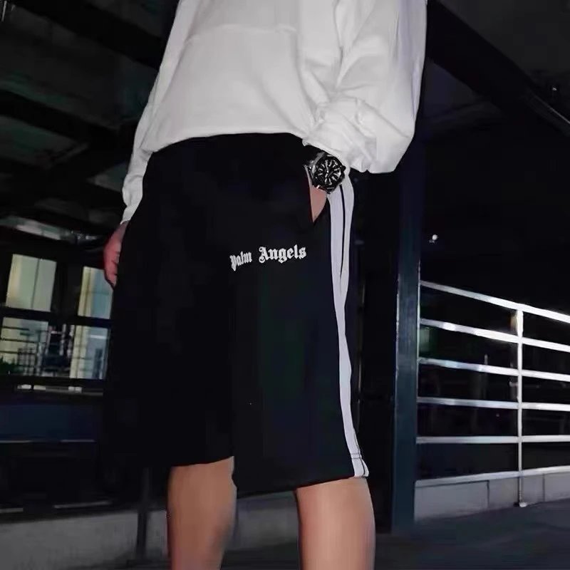 Amiri Patterned Logo shorts Black Casual Amiri with Polished Detail