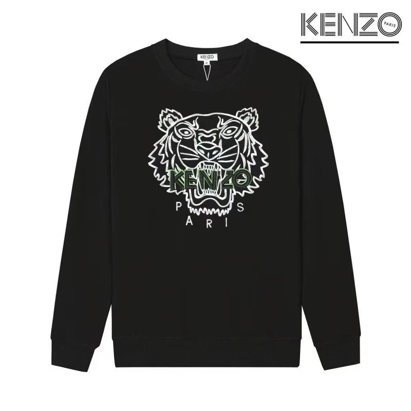 Kenzo Style Kc39 Tiger SweatShirt Modern Fit Graphic