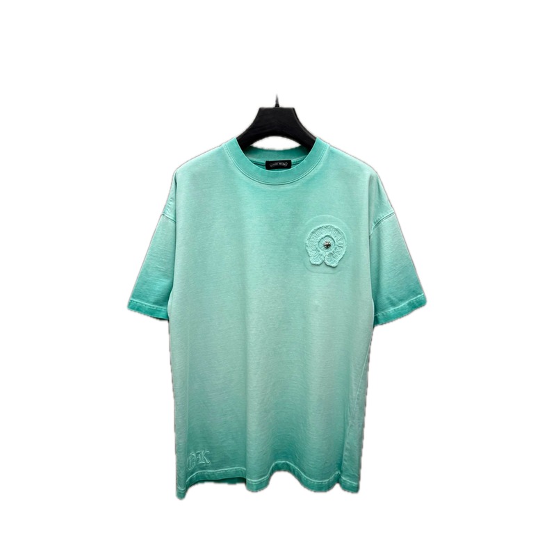 Chrome Hearts Vintage Style Mint Green T-shirt