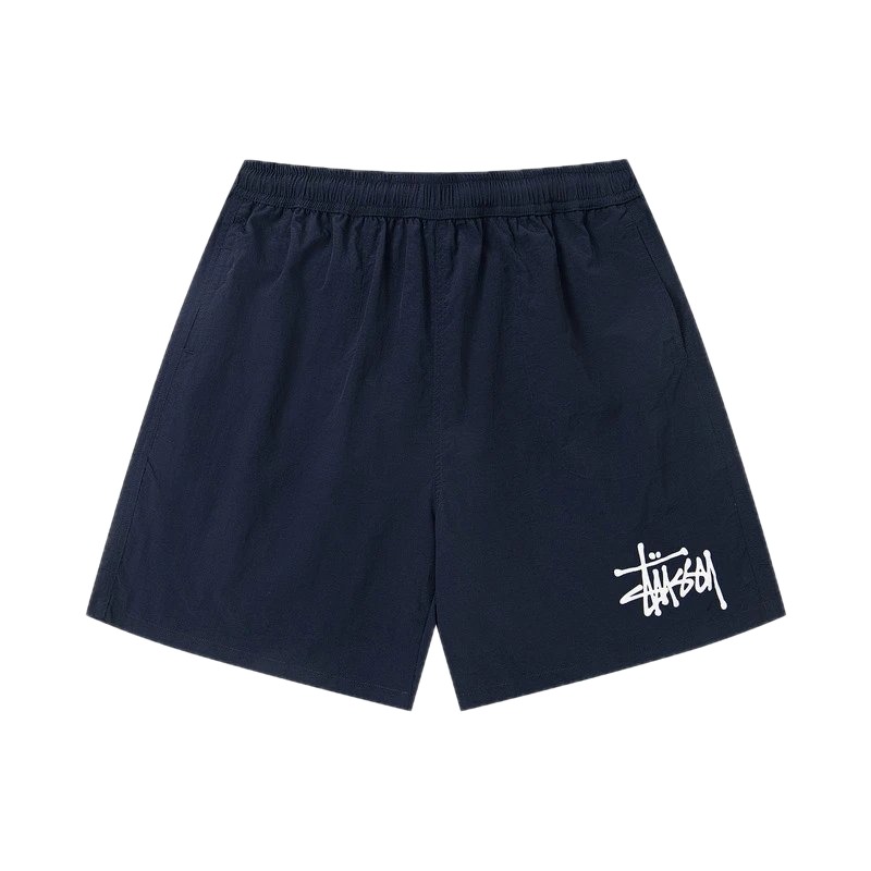 Stussy Classic Street Style Navy Blue Casual Shorts