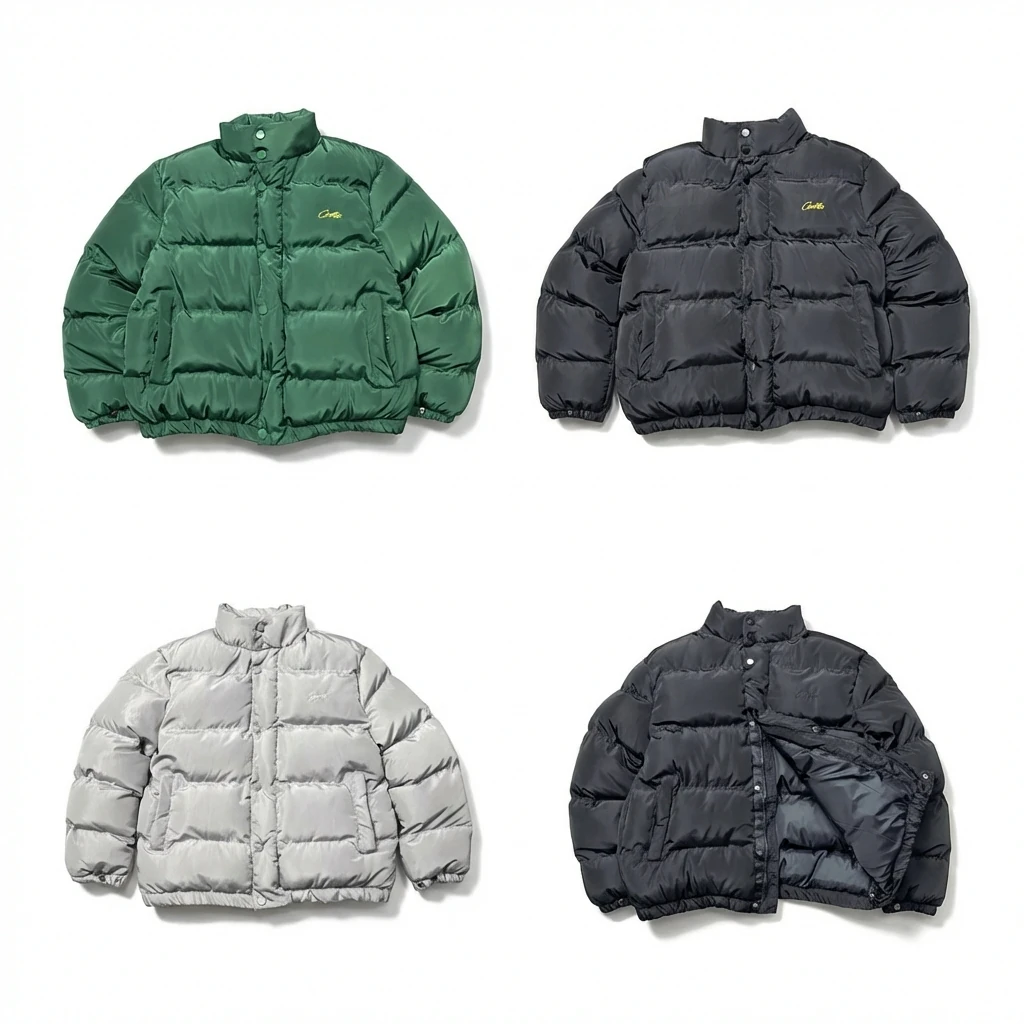 Corteiz trendy and cool style down jacket