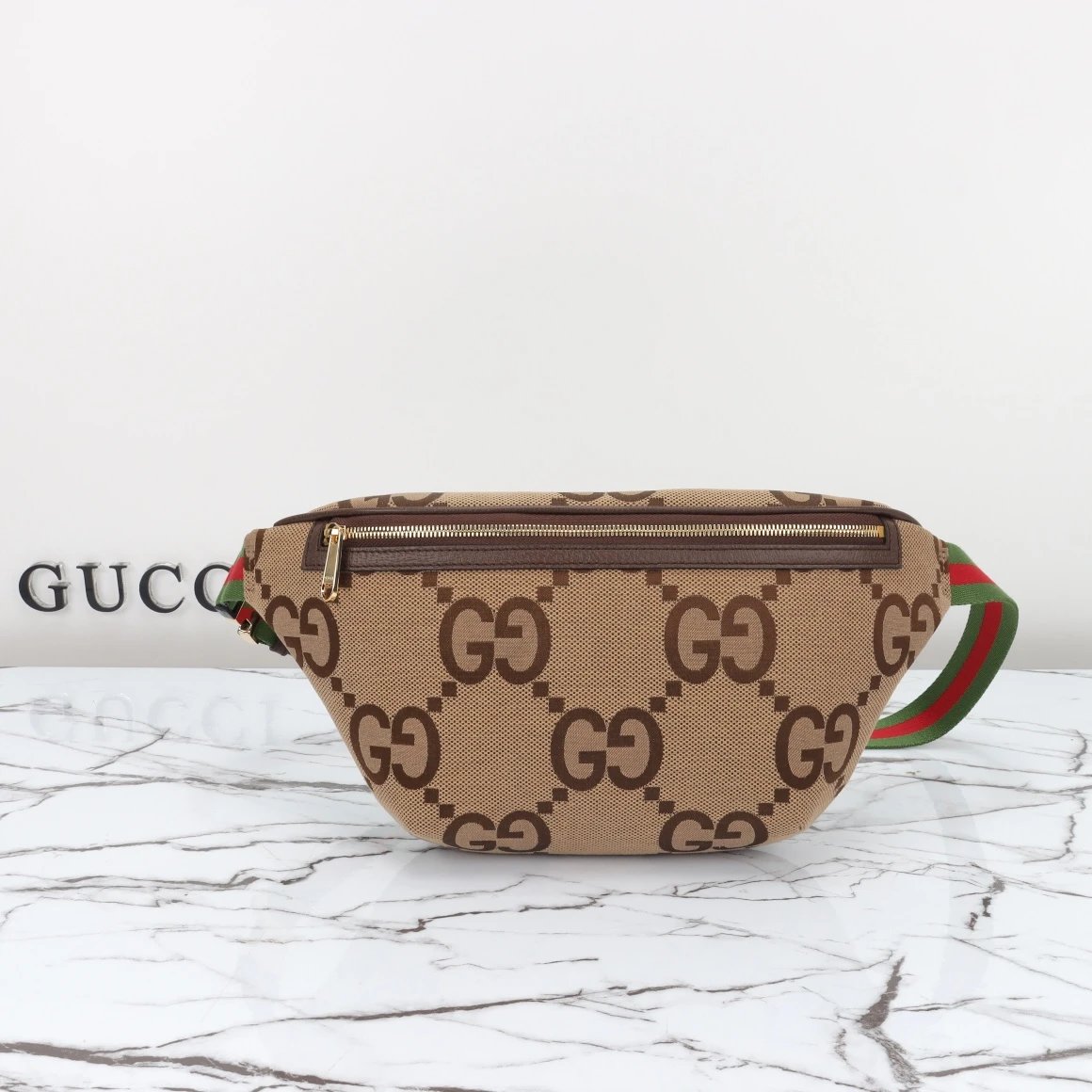 Gucci GG monogram belt bag Brown Waist Pack