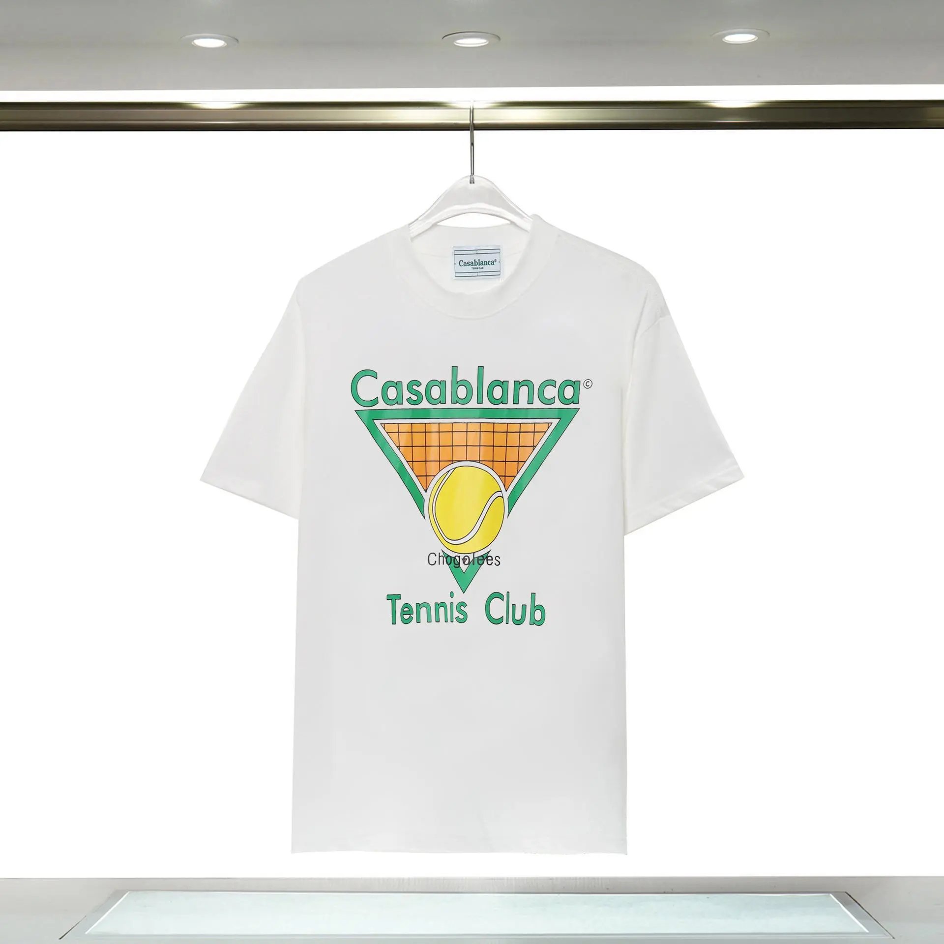 Casablanca Tennis Style White T-shirt