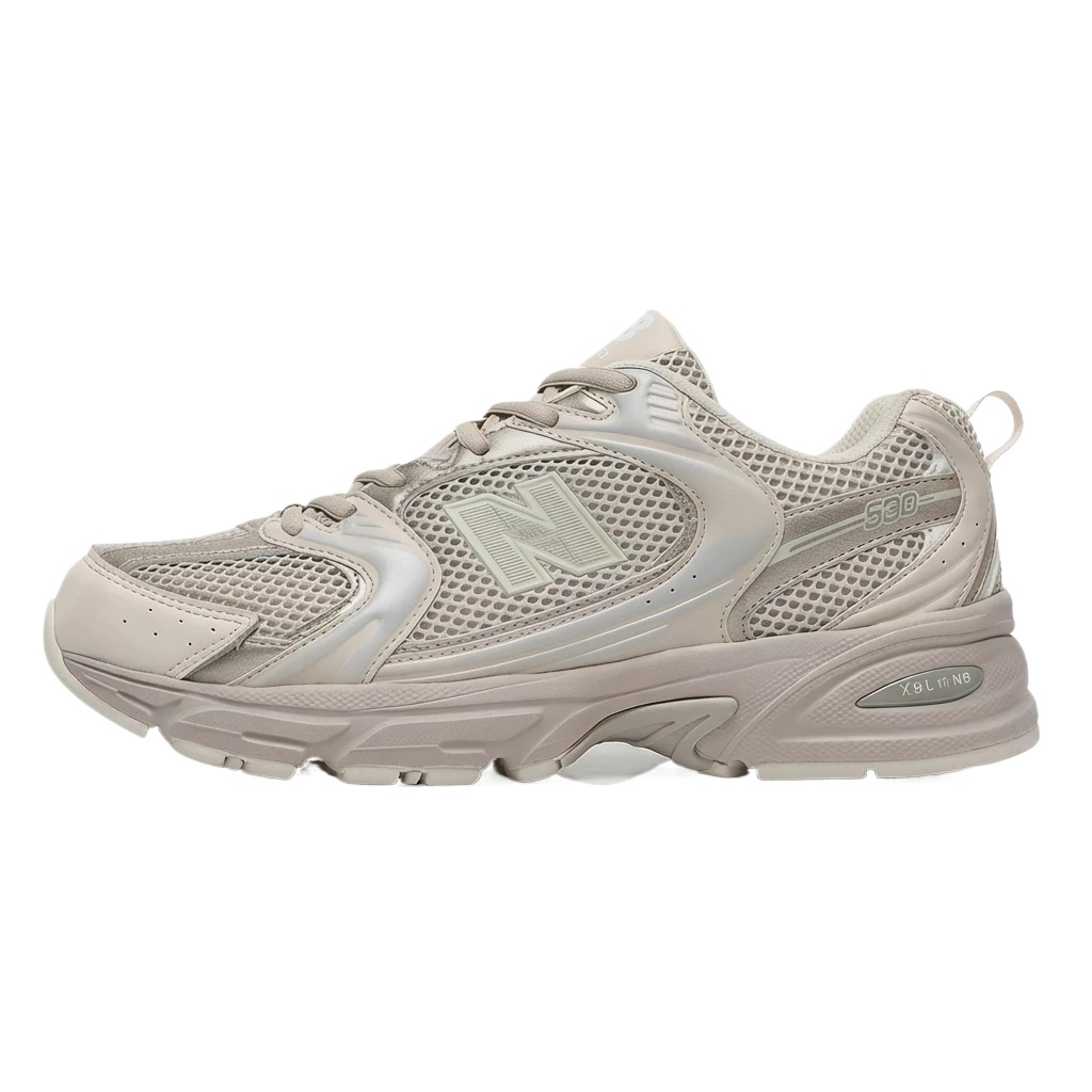 New Balance 530 retro style gray shoes