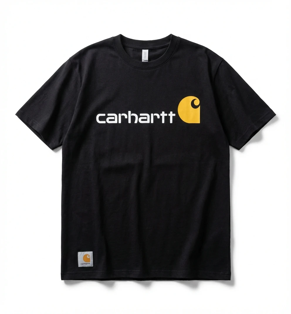Carhartt minimalist style black T-shirt