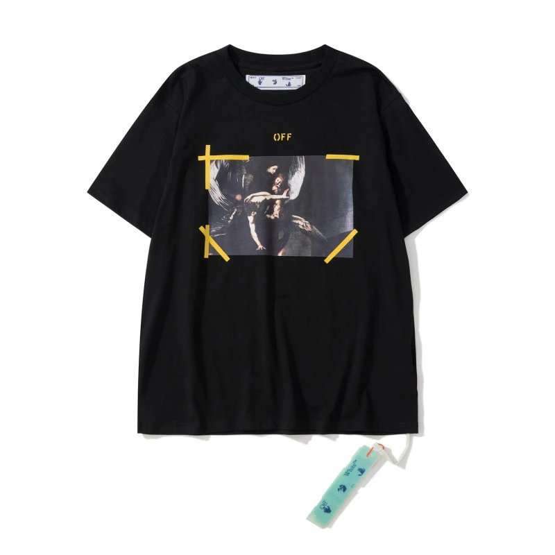 2061-19 Black Style 6119 Anime Graphic T-Shirt Casual Layering