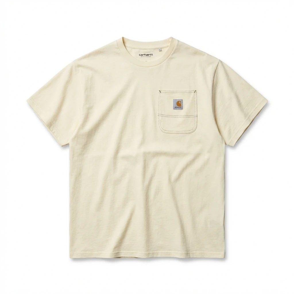 Carhartt Workwear Style Beige T-shirt