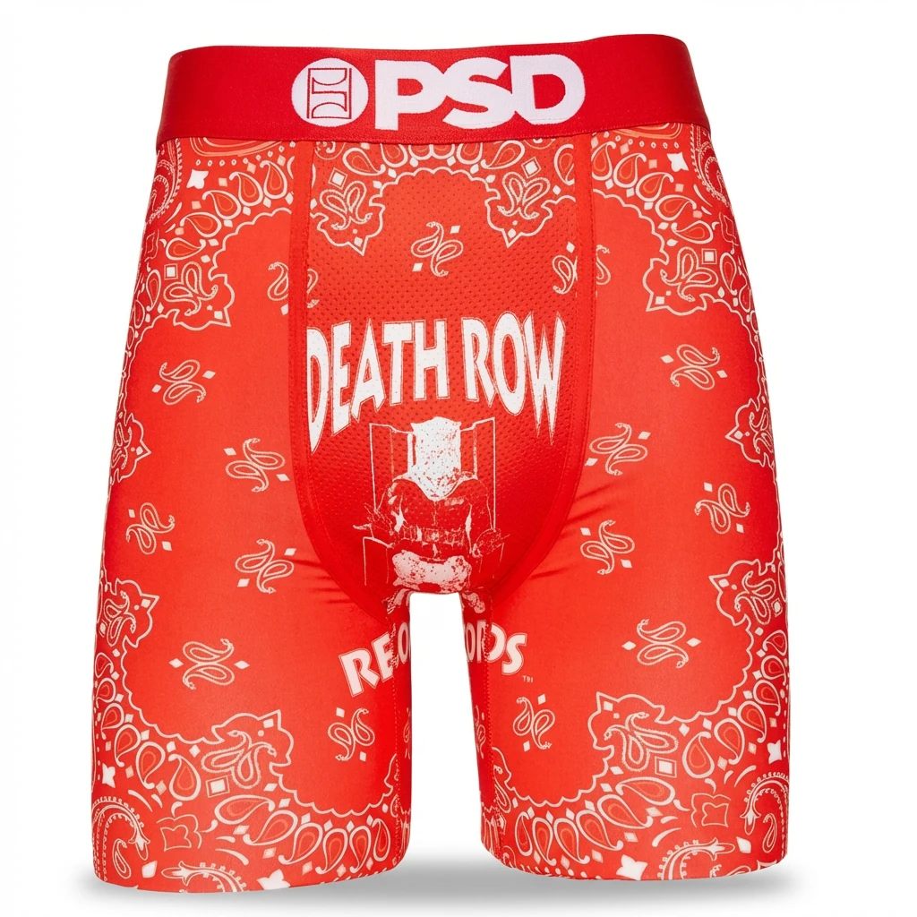 PSD Death Row Retro Style Red Underwear