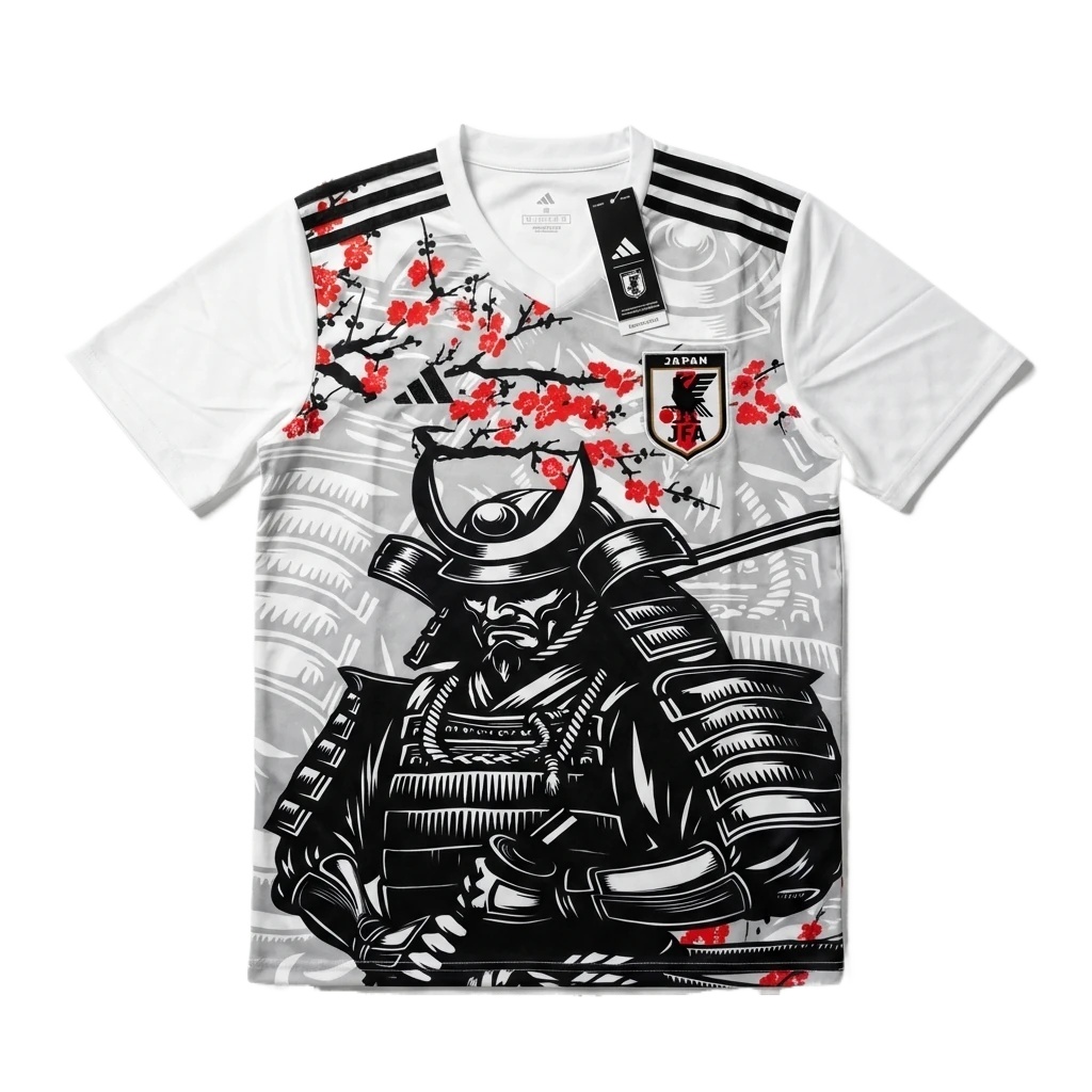 Tokyo Ghoul Samurai Style White T-shirt