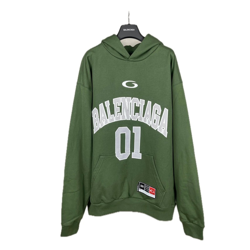 Balenciaga sporty green sweatshirt