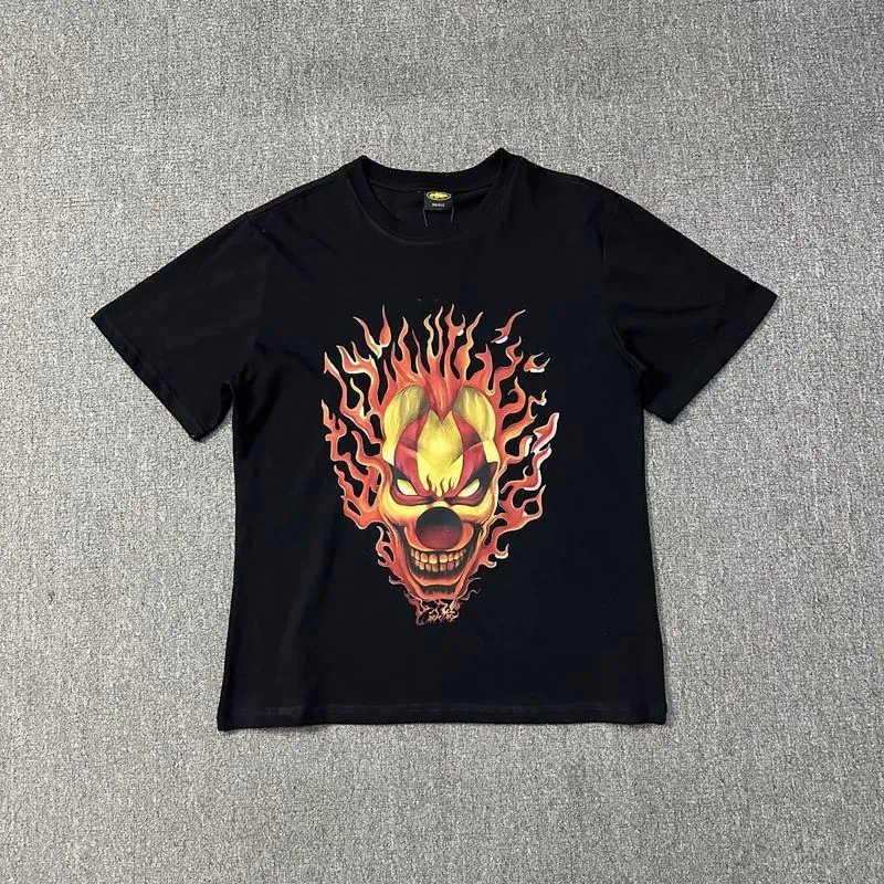 Corteiz Gift Ready Logo T-shirt Black Corteiz with Fresh Pattern