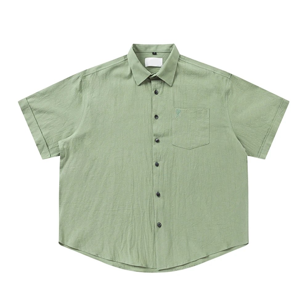 AMI casual light green shirt