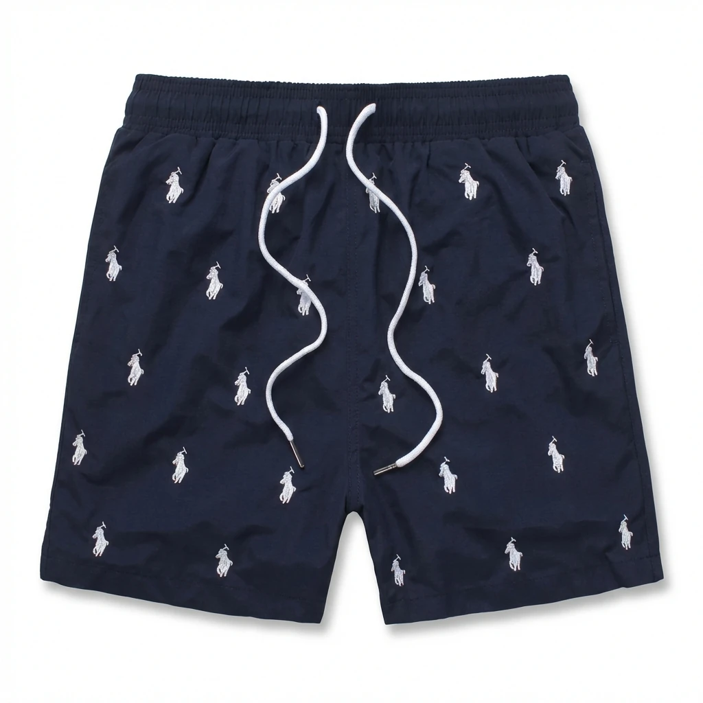 Ralph Lauren Polo style dark blue shorts