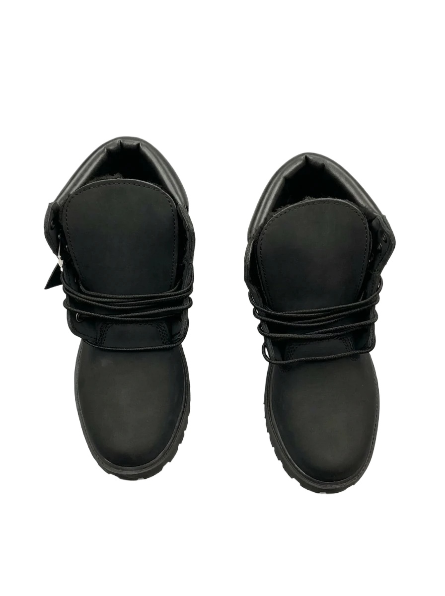 Timberland classic black work boots.