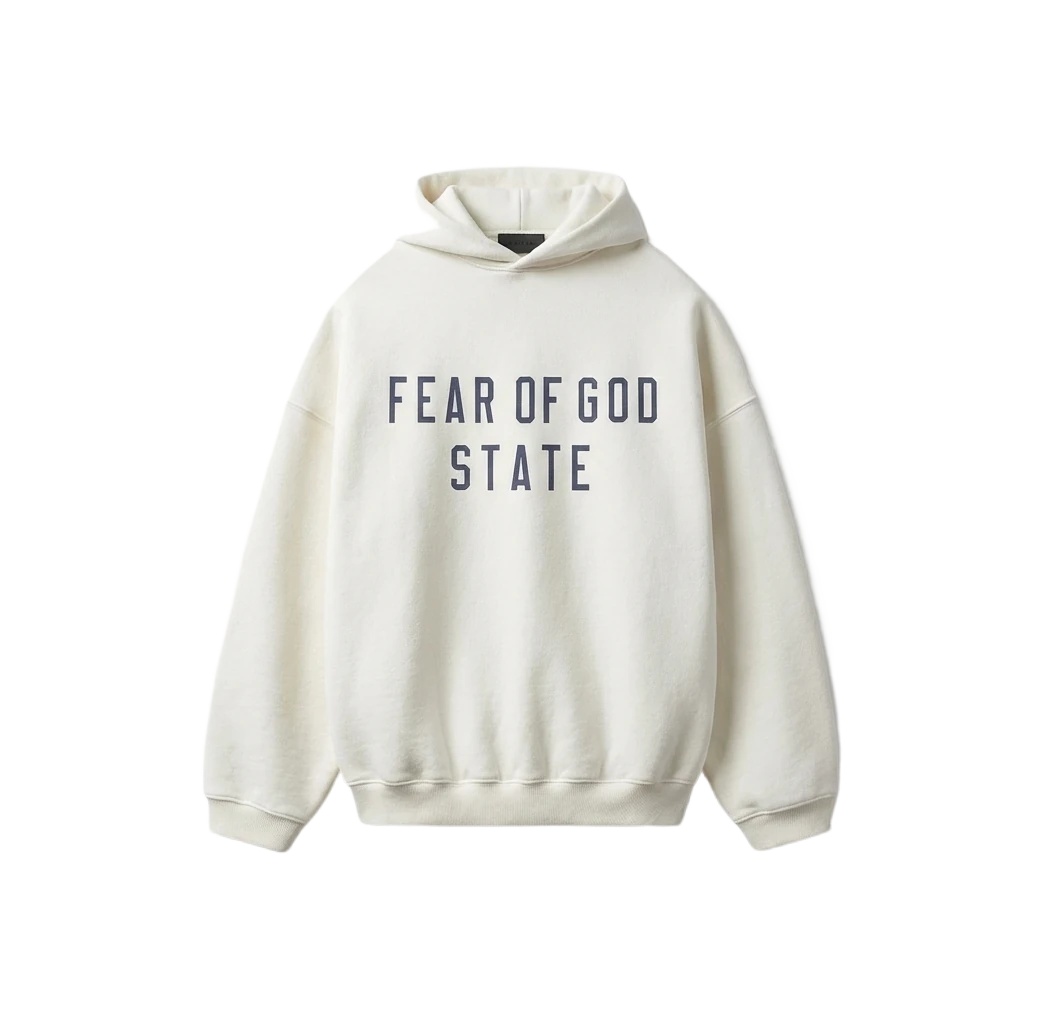 ESSENTIALS Simple Style White Sweatshirt