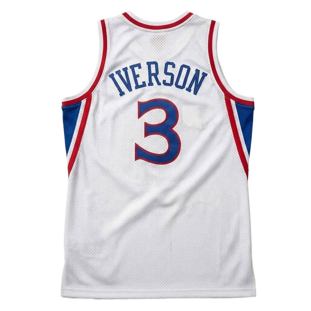Iverson No. 3 retro-style jersey