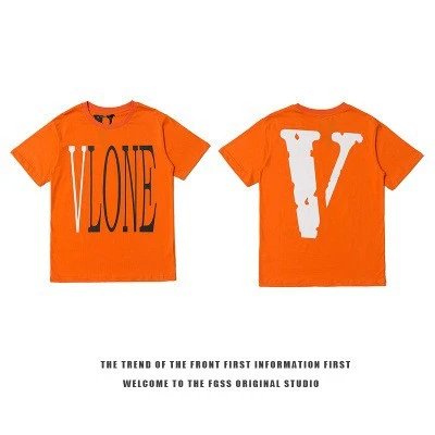 Vlone Relaxed Logo T-shirt Black Purple Vlone with Versatile Design