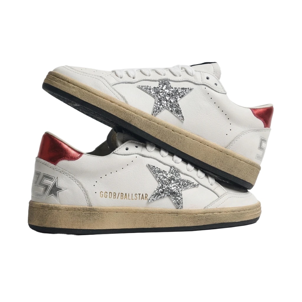 Golden Goose Ballstar Trendy White Sneakers