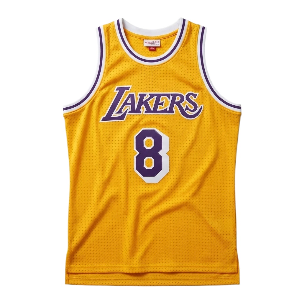 Kobe Lakers retro yellow jersey
