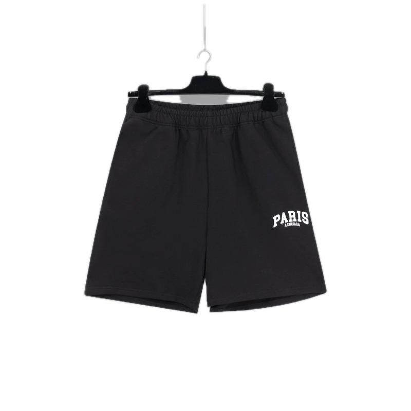 Balenciaga casual style black shorts