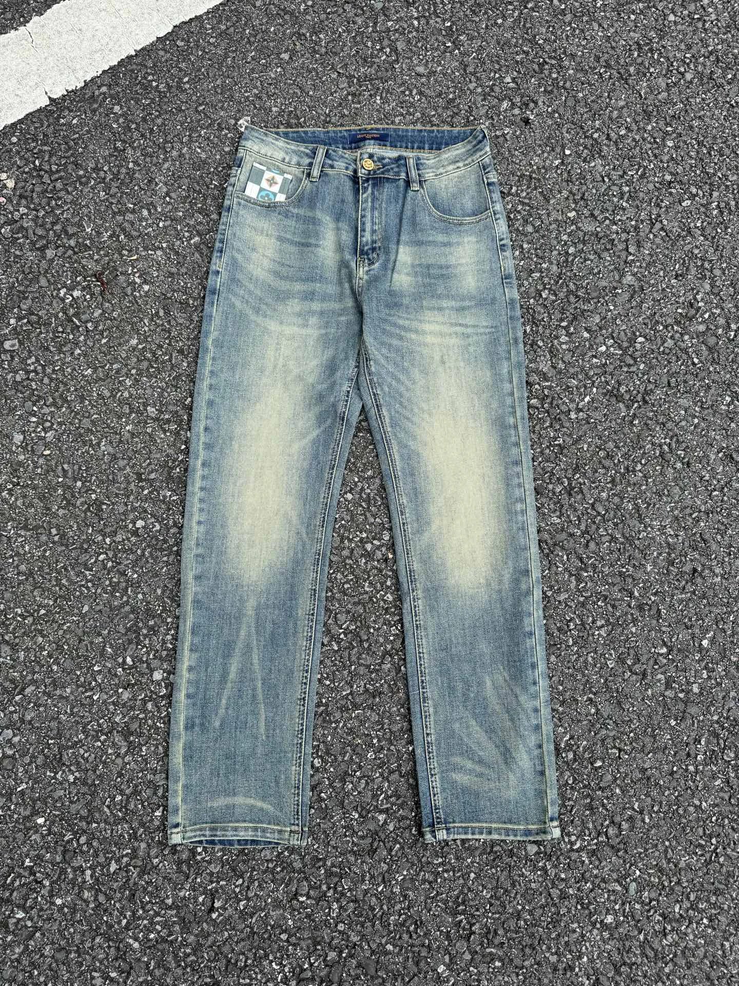 Daily Straight Jeans - Faded Blue