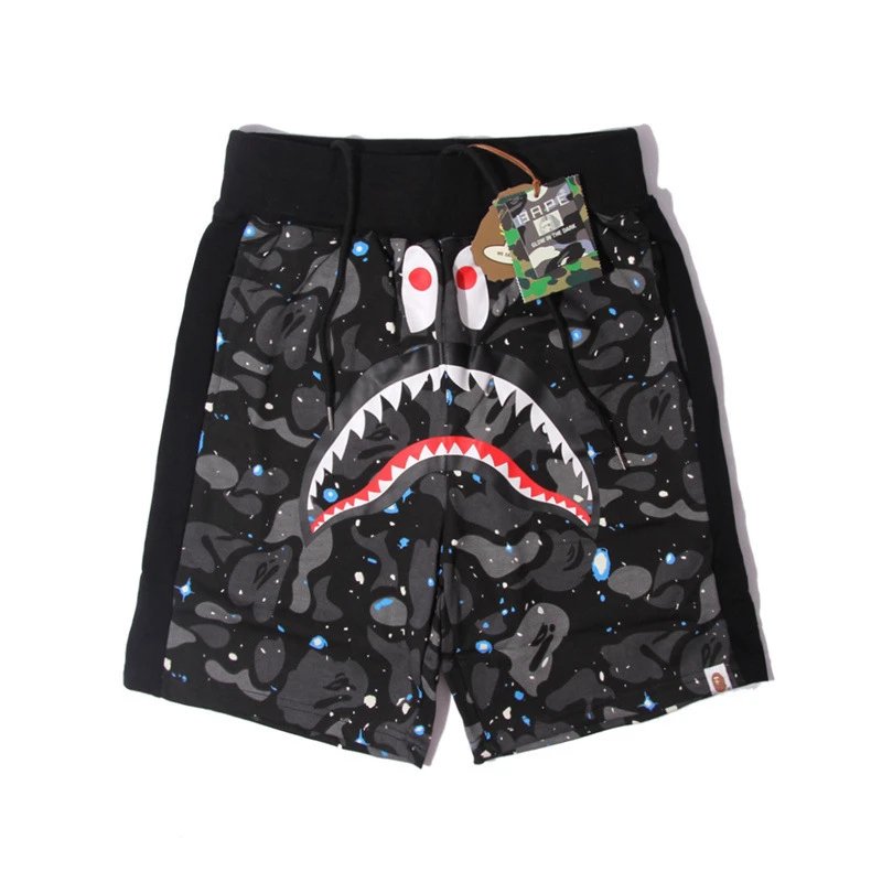 Bape Shark Starry Sky Style Shorts