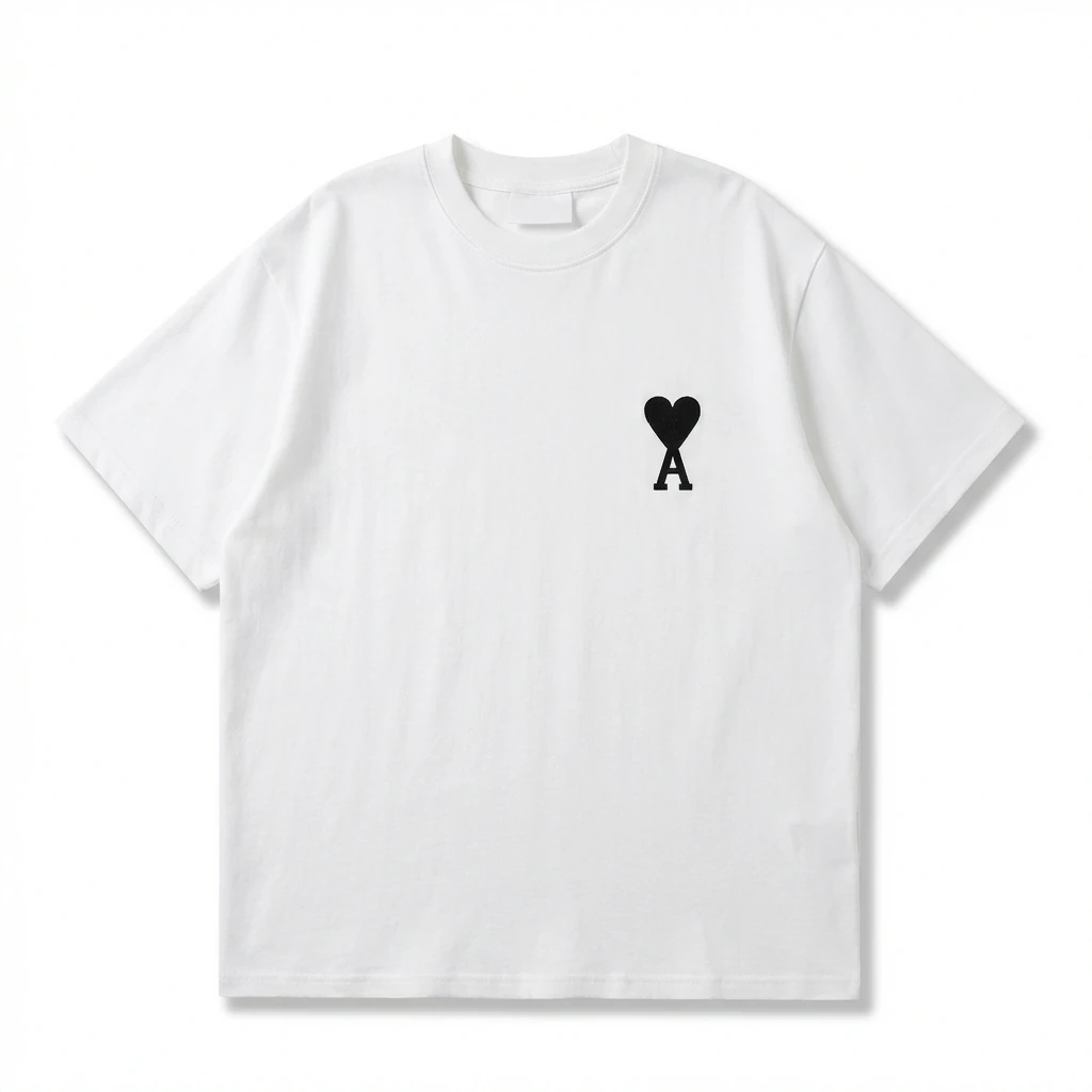 AMI Love Simple White T-shirt
