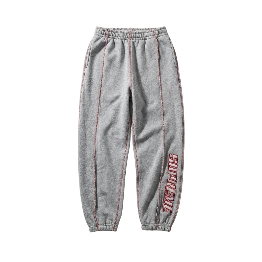 Supreme sporty grey sweatpants