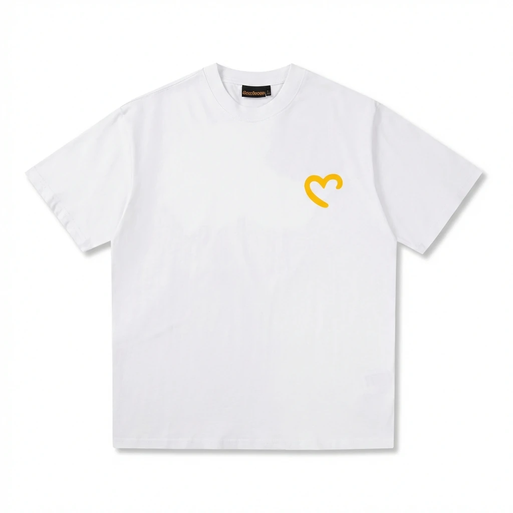 DREW Love Minimalist Style White T-shirt