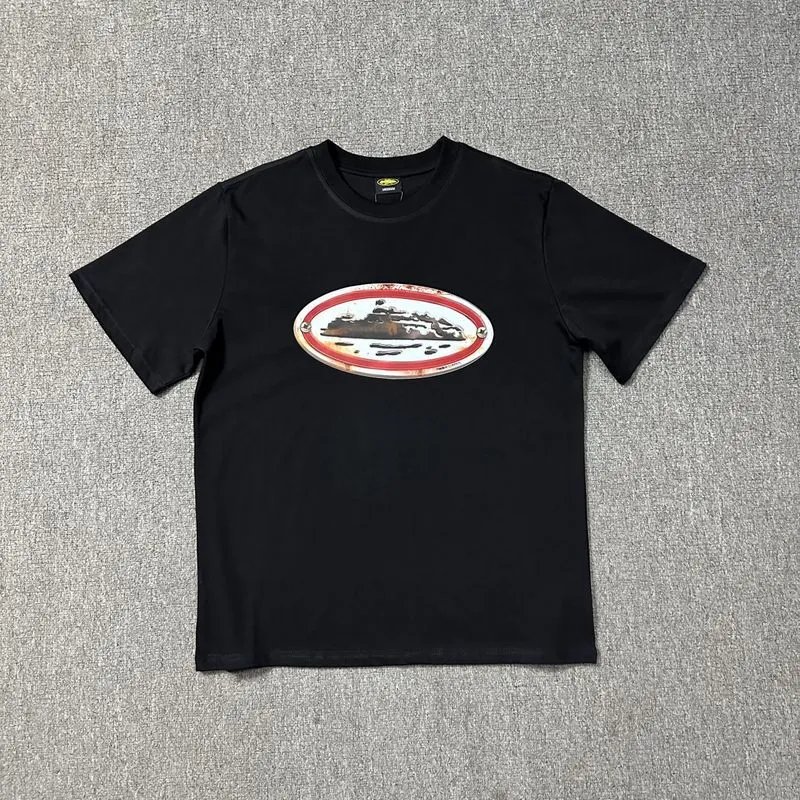 Corteiz Premium Style Logo T-shirt Black Corteiz for Resort Outfits