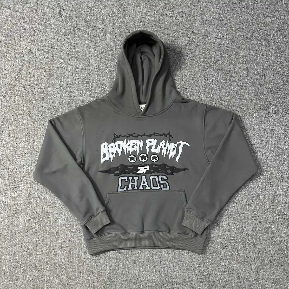Broken Hearts Style H229 Skull Graphic Hoodie Bold Graphic