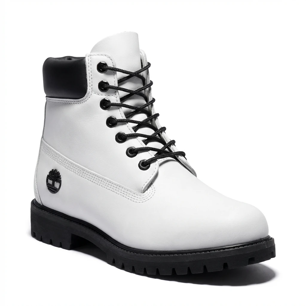 Timberland Classic Fashionable White Boots