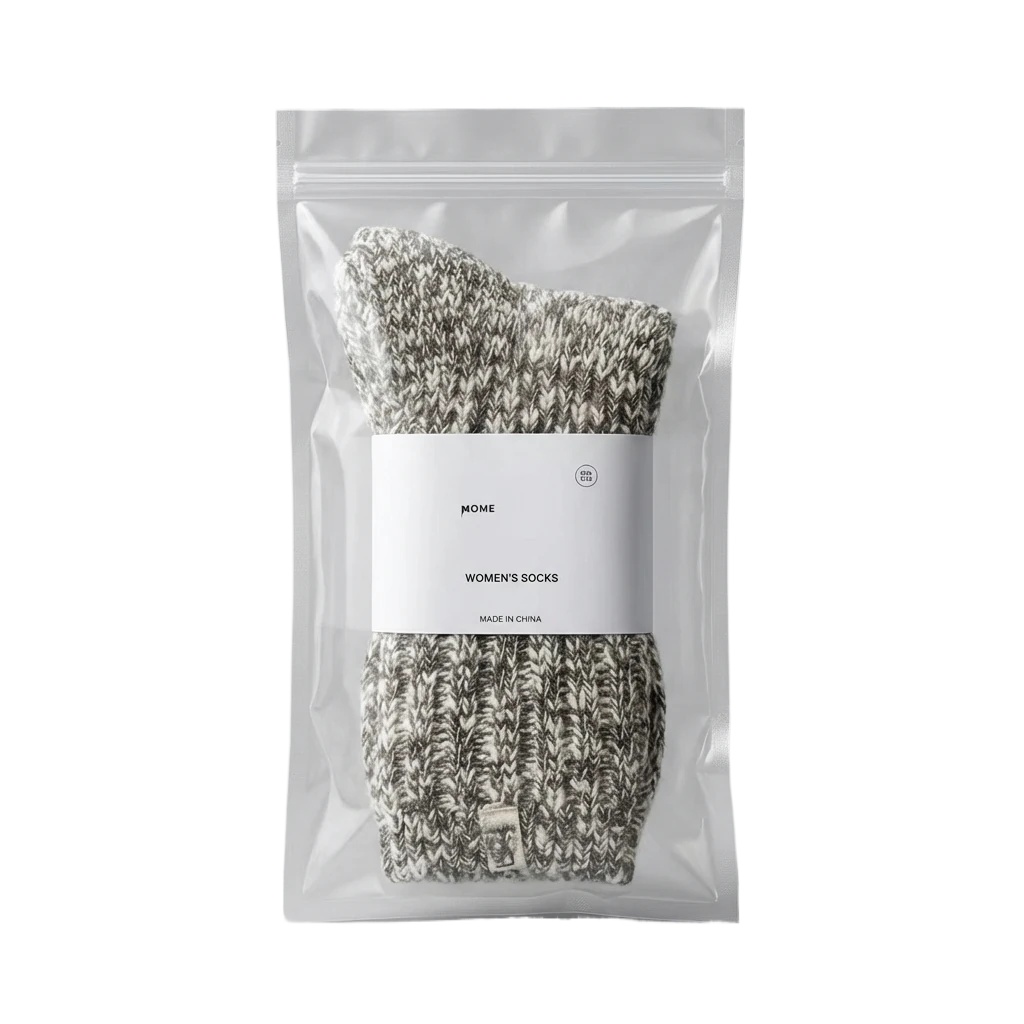Miu Miu Knitted Style Gray-White Socks