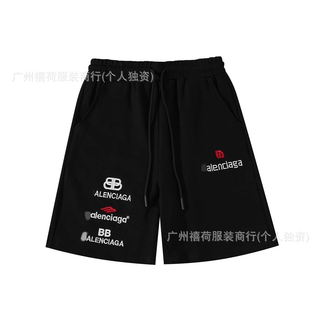 Balenciaga printed casual shorts