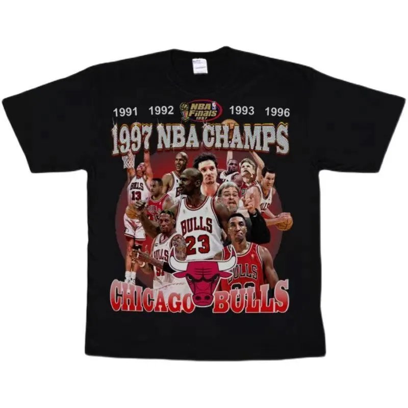 Tupac Urban Portrait graphic T-shirt Black Tupac Collage with Casual Appeal