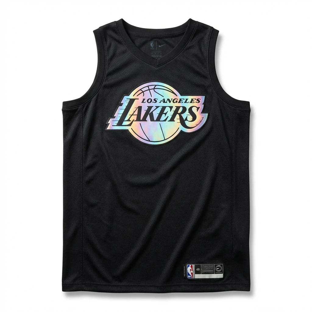 LBJ Lakers black trendy brand vest