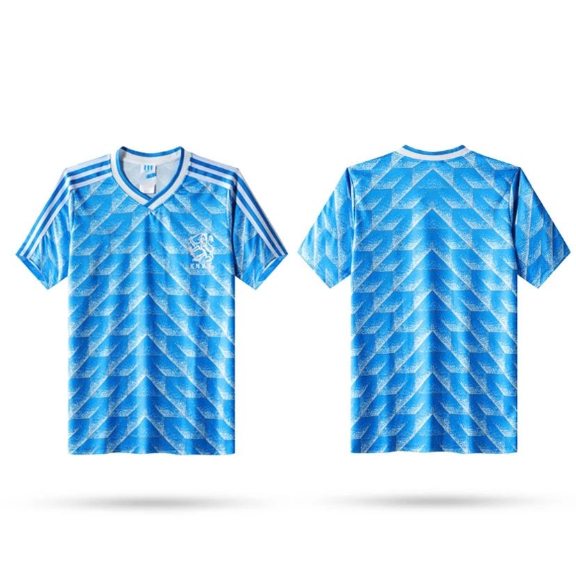 Brazil Resort Soccer jersey Blue Brazil Football with Premium Look