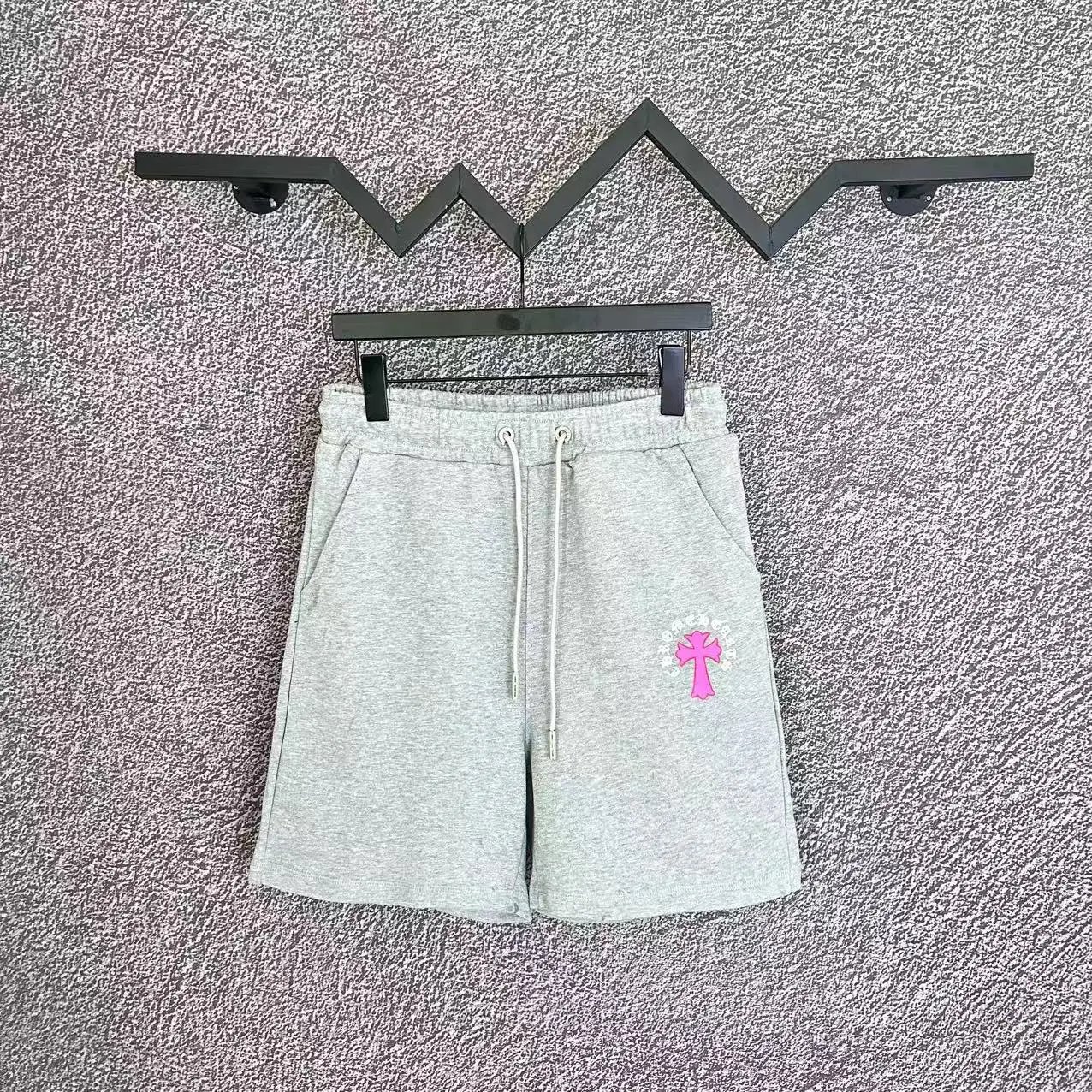 Chrome Hearts casual style grey shorts