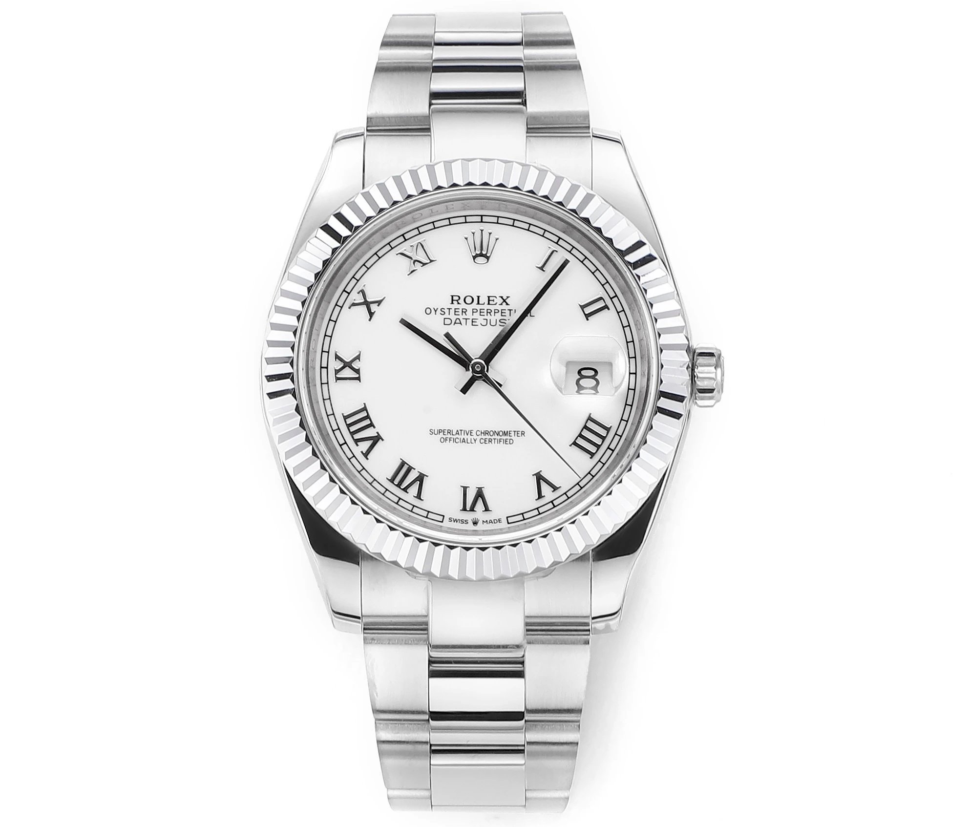 Roman Numeral Dial Datejust Automatic Watch - Rolex Weekend Edit