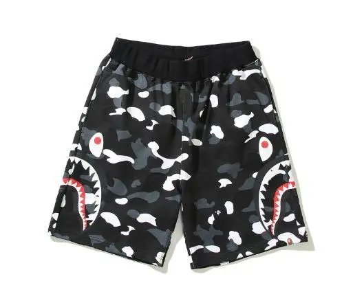 Bape Shark Camouflage Shorts