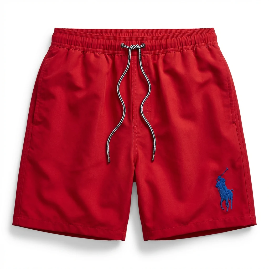 Classic red shorts of Ralph Lauren