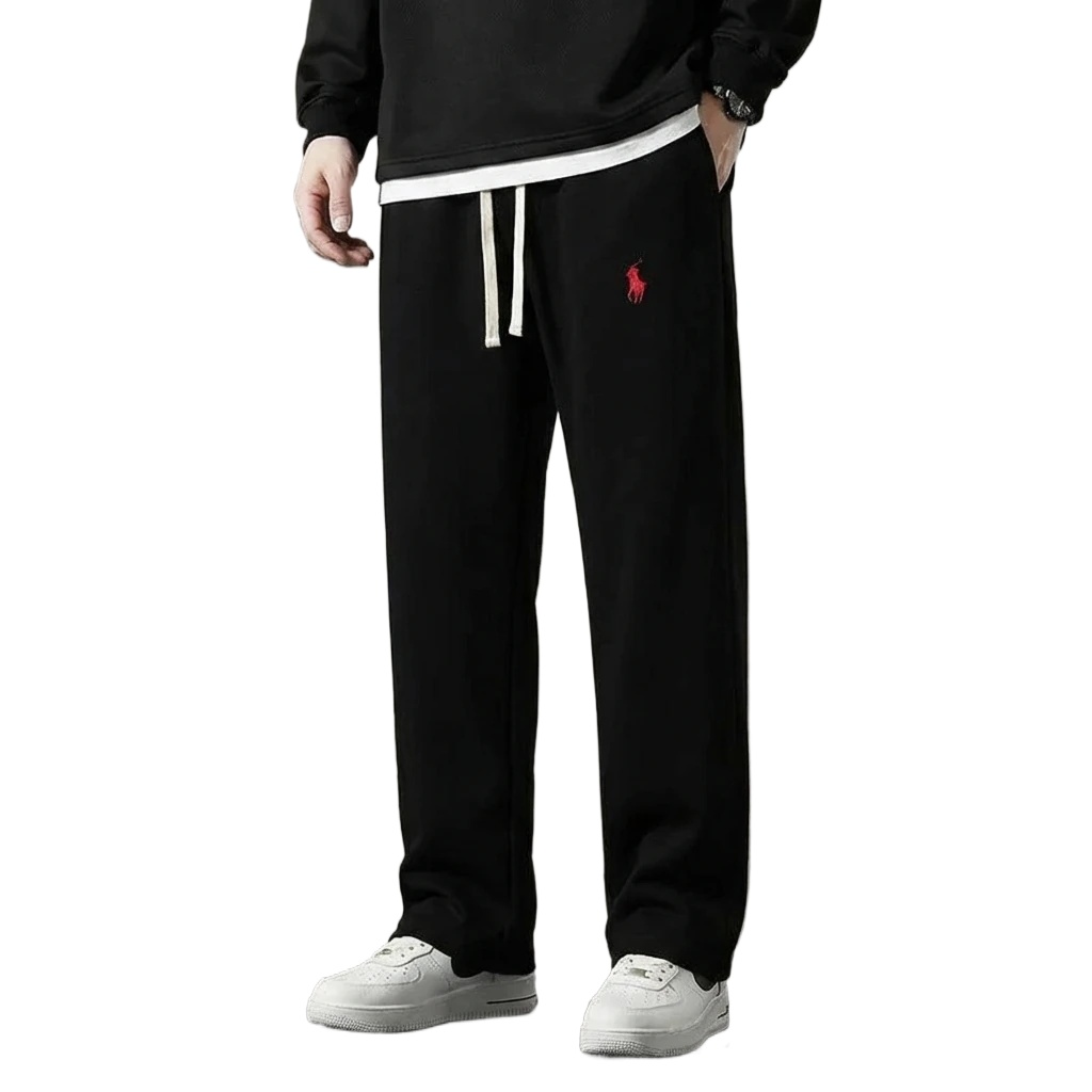 Ralph Lauren simple-style black sweatpants