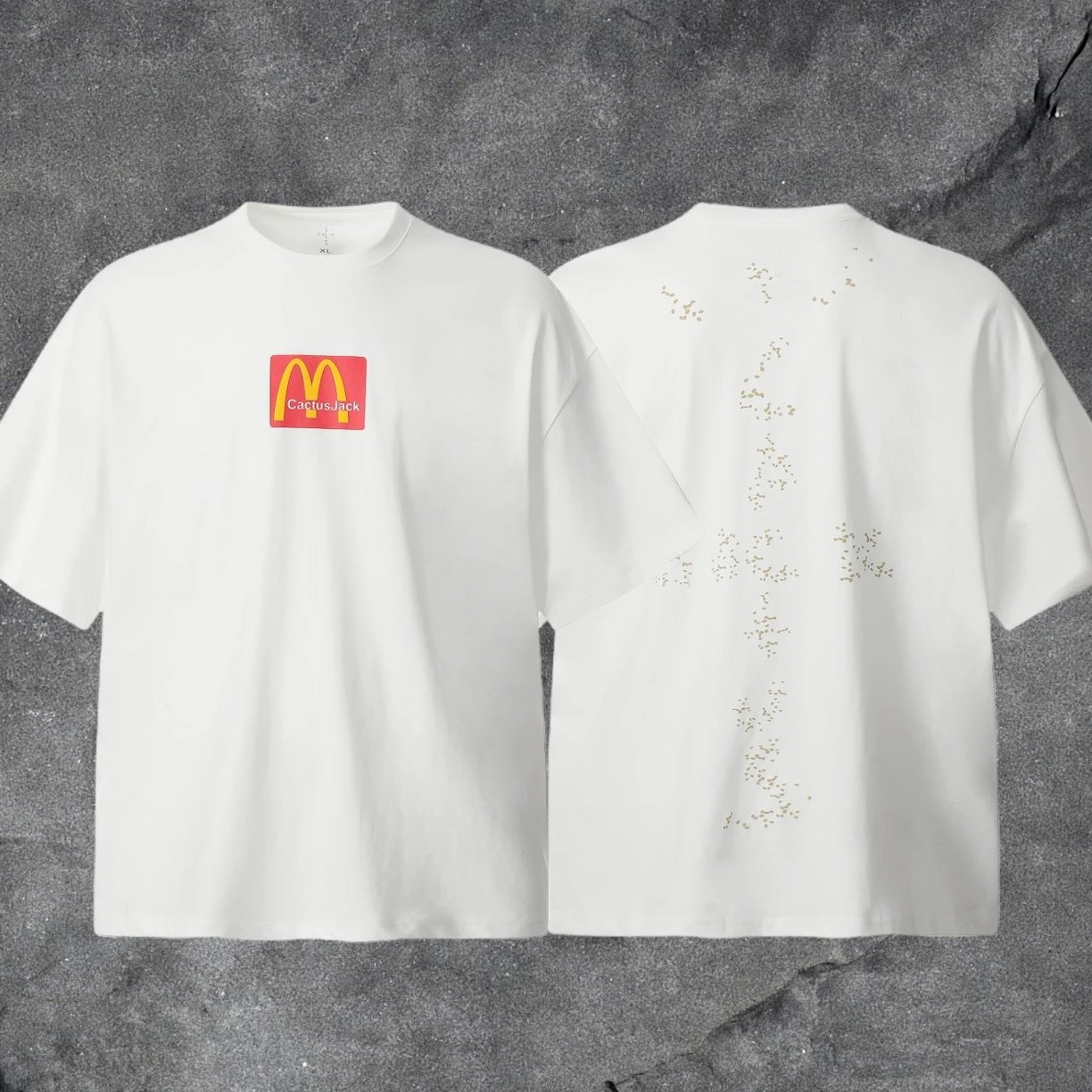 Denim Tears 2031-32 White Graphic T-Shirt Downtown Style