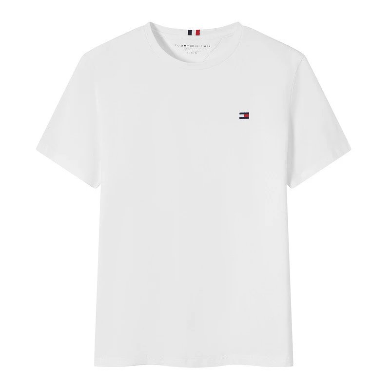 Tommy Hilfiger White Logo T-Shirt Travel Styling