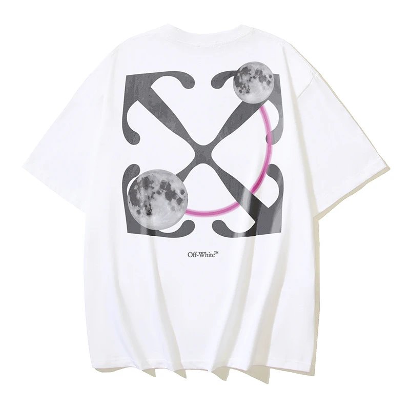 Thrasher Summer Flame logo T-shirt White Red Thrasher with Bold Graphic
